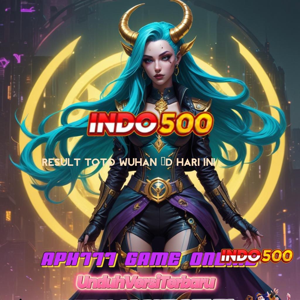 RESULT TOTO WUHAN 6D HARI INI ➰ promo code tidak ada kekalahan