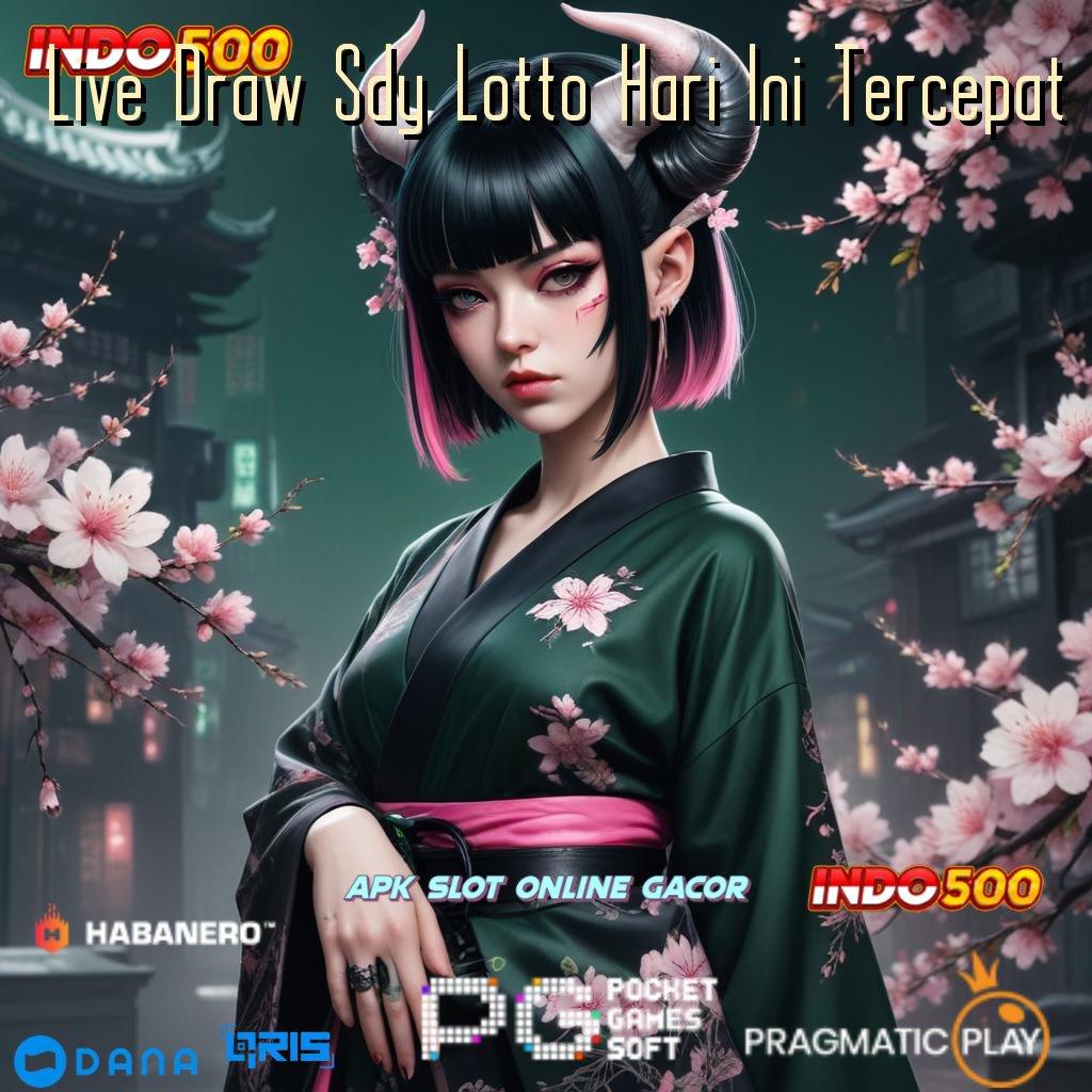 Live Draw Sdy Lotto Hari Ini Tercepat