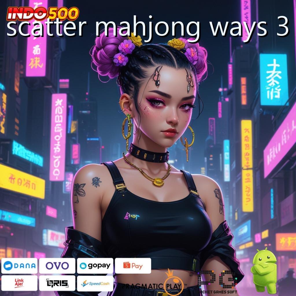 SCATTER MAHJONG WAYS 3 Game Multikategori Dengan RTP Tertinggi