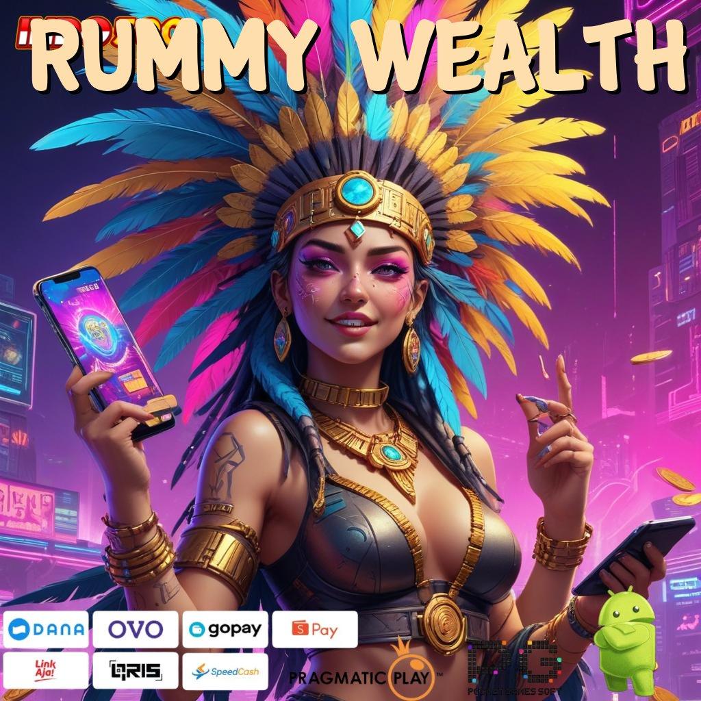 RUMMY WEALTH deposit pulsa idr 25