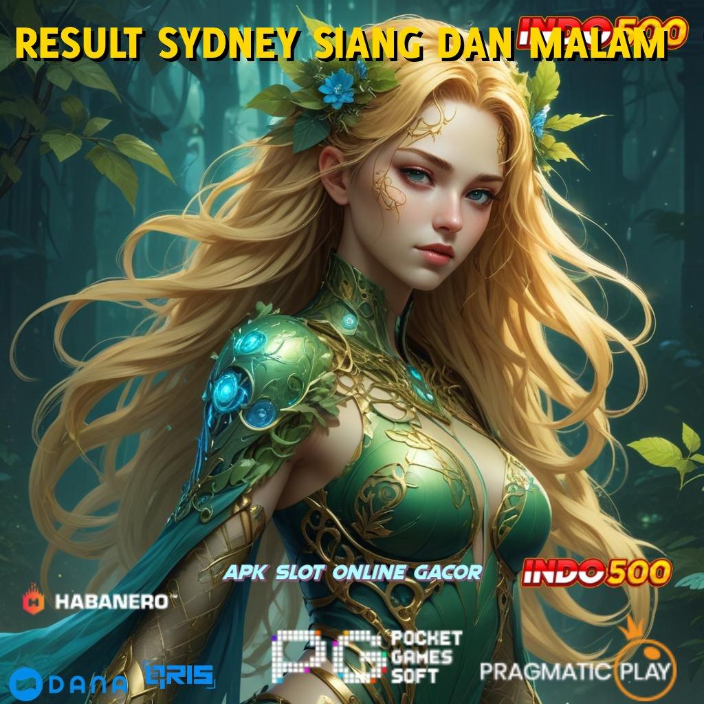 RESULT SYDNEY SIANG DAN MALAM output prestasi efisien kiriman kejutan