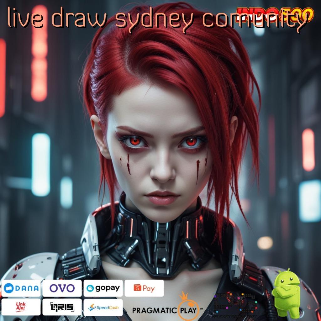 LIVE DRAW SYDNEY COMUNITY kolam peluang baru auto maxwin hari ini