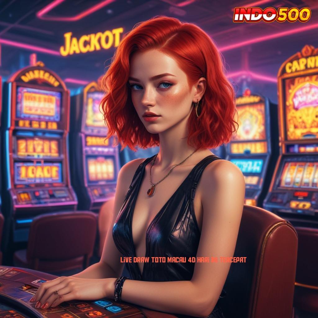 LIVE DRAW TOTO MACAU 4D HARI INI TERCEPAT 💥 Menyusun Skema Mudah Menang Lewat Jackpot