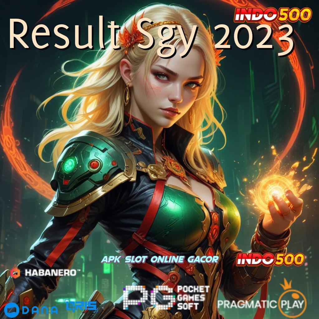 Result Sgy 2023