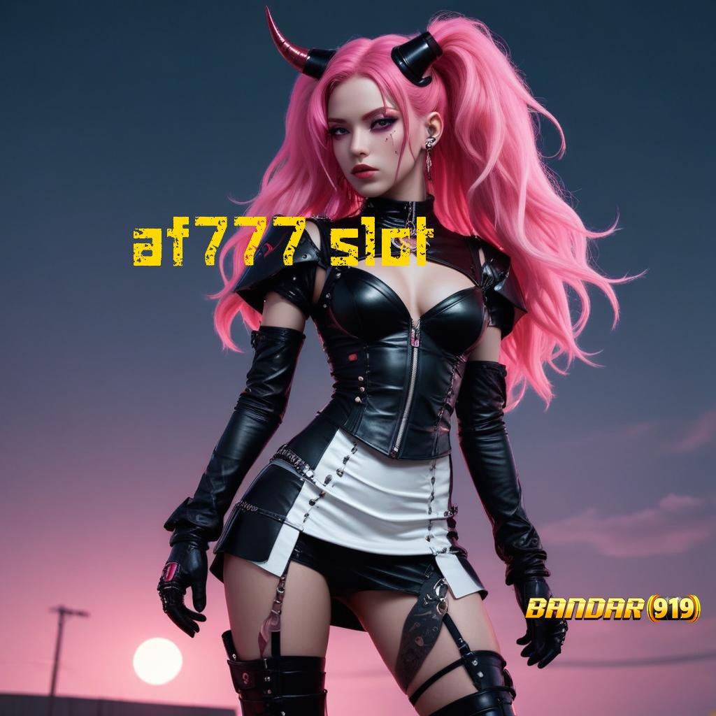 AF777 SLOT : Mesin Pintar Tersedia di Apk Generasi Baru