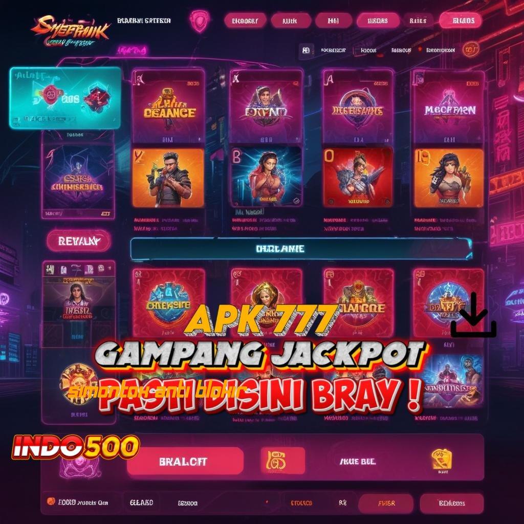 SIMONTOX ANTI BLOKIR ✧ Wujud Paling Anyar Cheat Slot Tanpa Batasan Apk