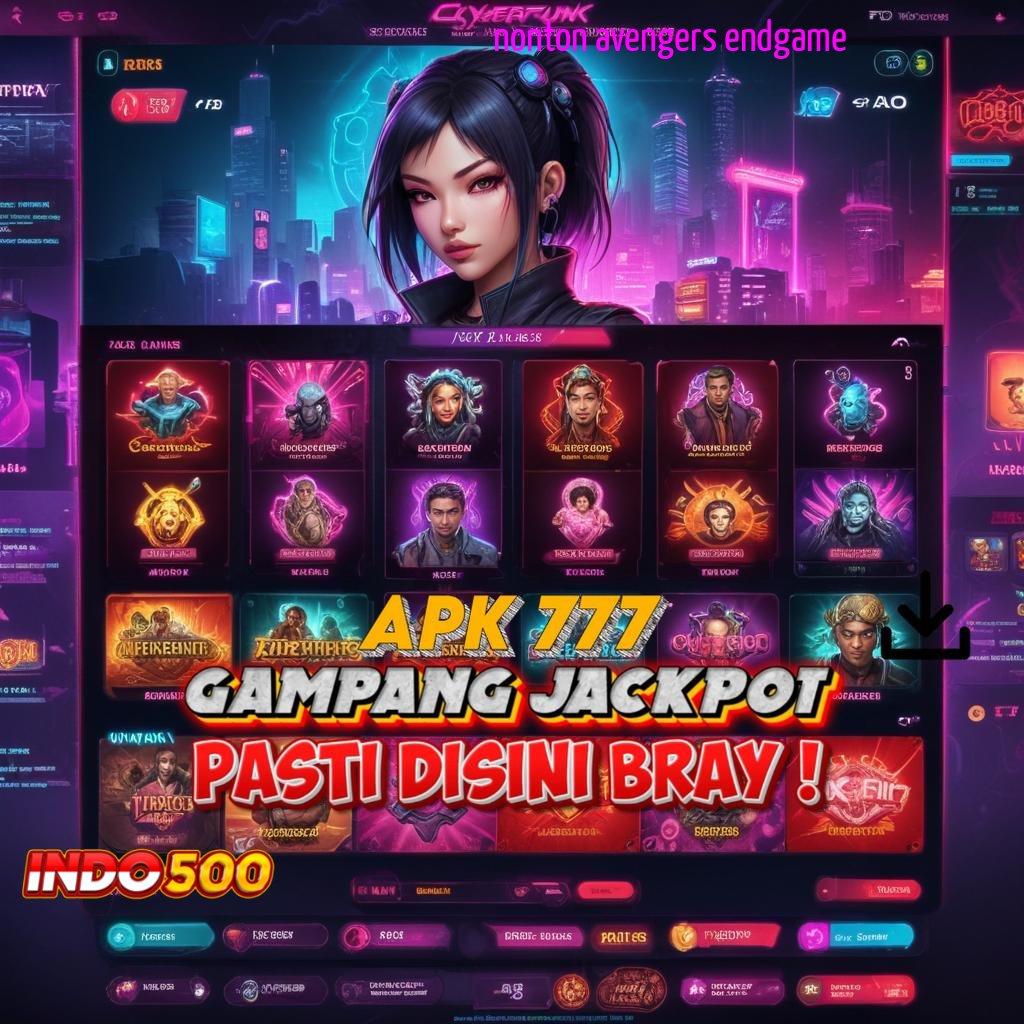 NONTON AVENGERS ENDGAME 👉 langsung untung scatter auto spin cepat dalam keberuntungan tanpa ribet