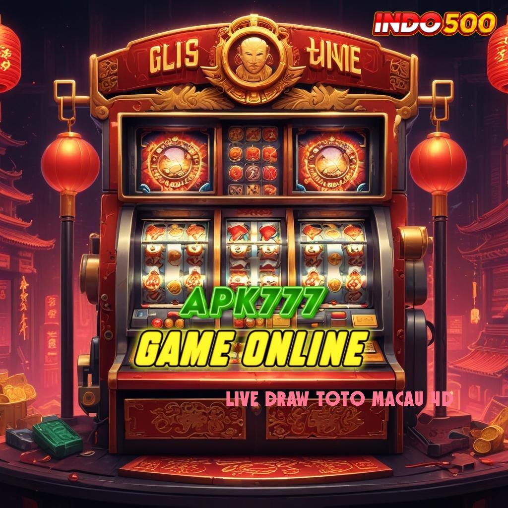 LIVE DRAW TOTO MACAU 4D ✔ update terkini untuk peluang nasib