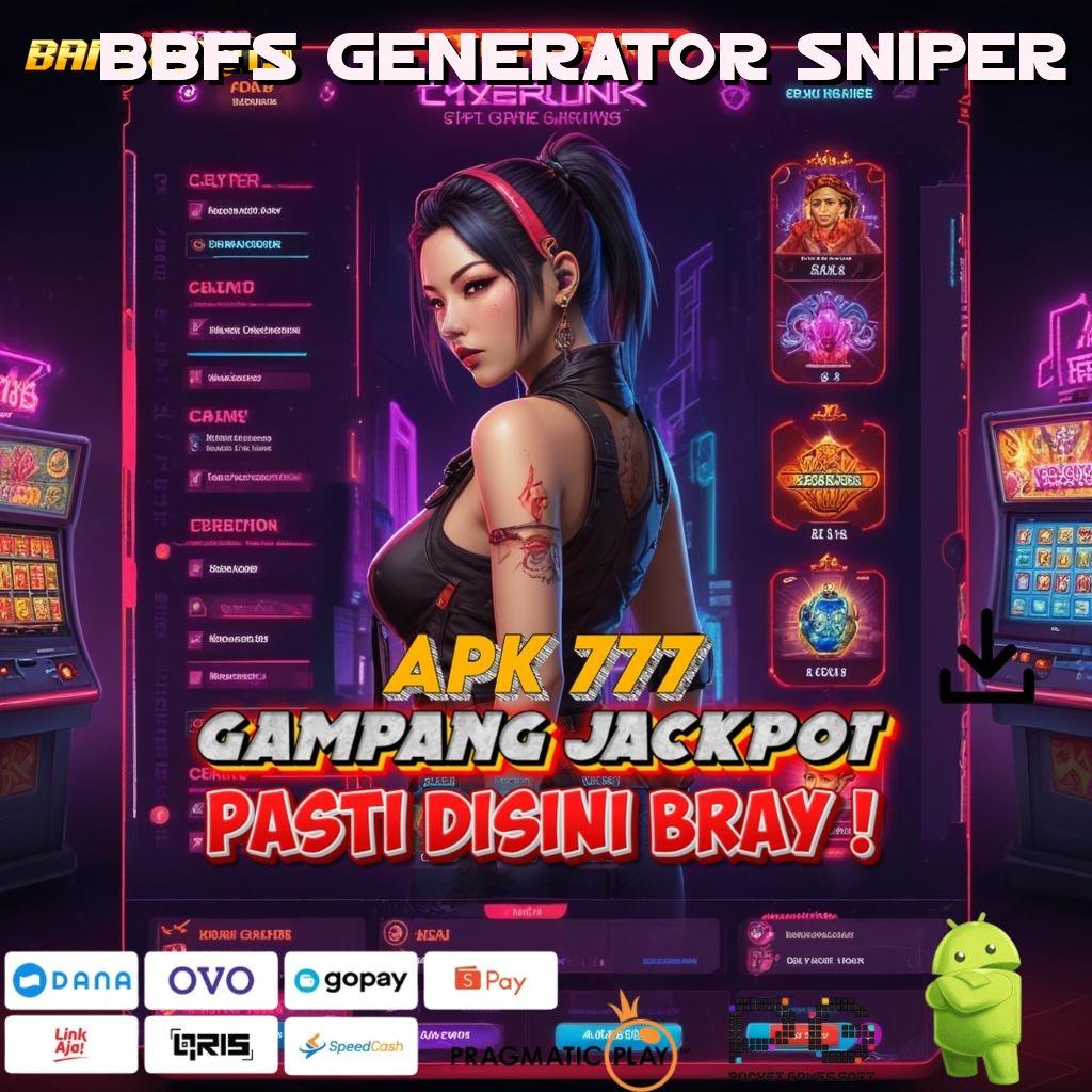 BBFS GENERATOR SNIPER > ruang kerja panggung titik akses ruang sistem kerja