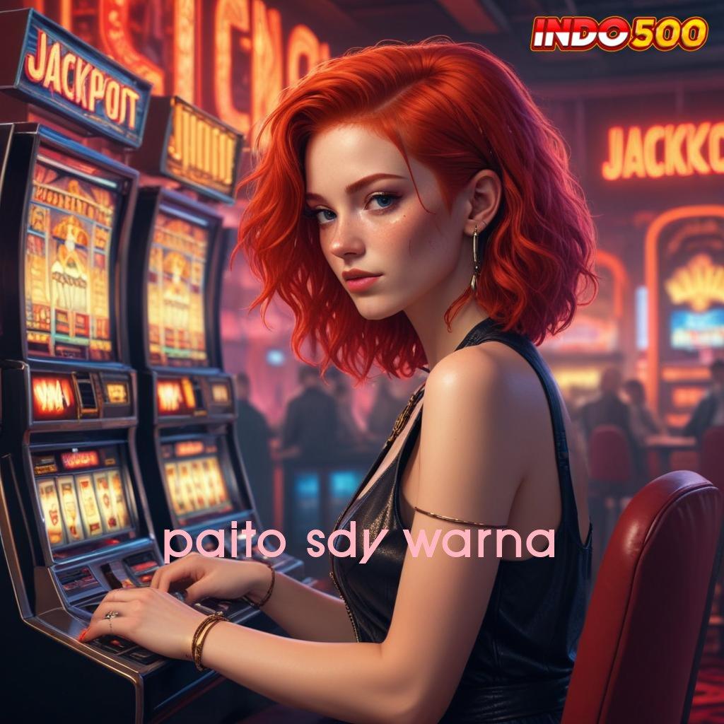 PAITO SDY WARNA ➽ wete mantap jiwa pusat game all-in-one