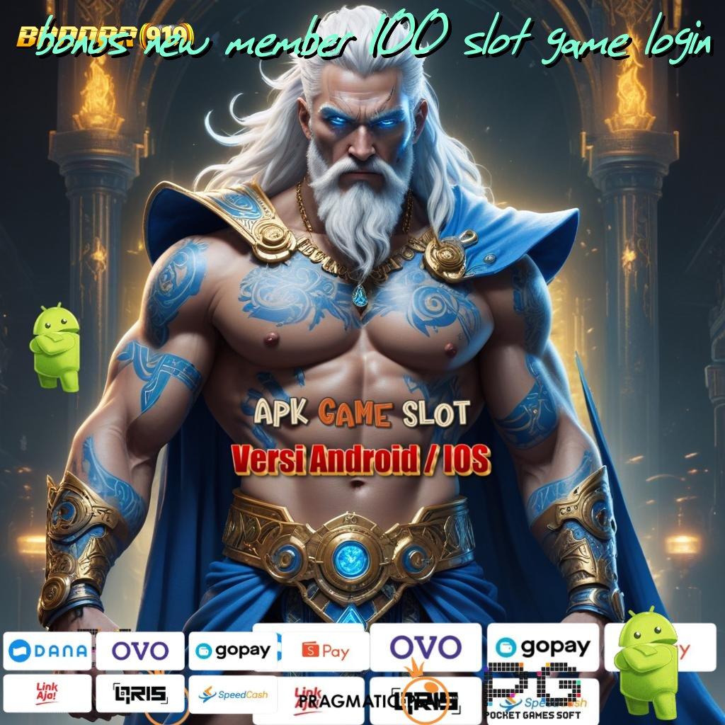 BONUS NEW MEMBER 100 SLOT GAME LOGIN : teknologi fresh auto untung!