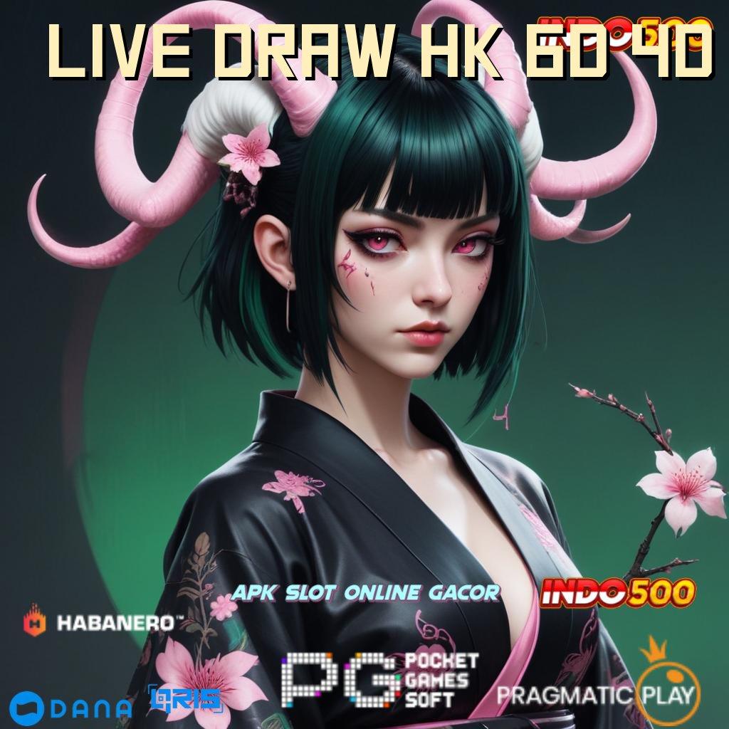 Live Draw Hk 6d 4d