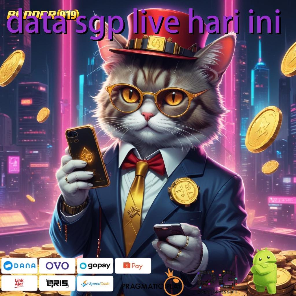 DATA SGP LIVE HARI INI @ Kaya Dijamin Member Baru Langsung Menang