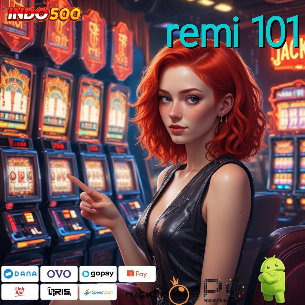 REMI 101 Versi Baru Rebut Jackpot