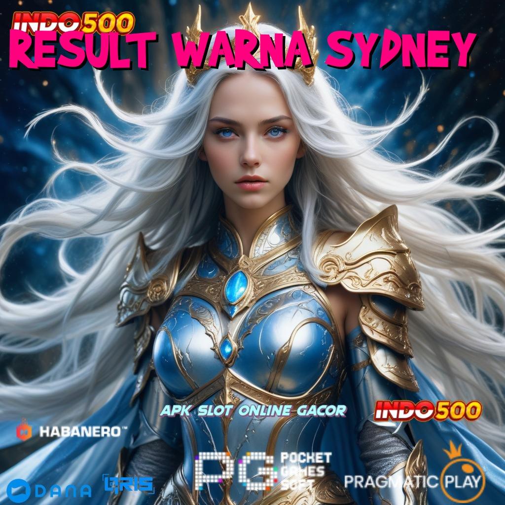 RESULT WARNA SYDNEY 🎮 kesimpulan juara akun terbaik baru update fresh duit mengalir!