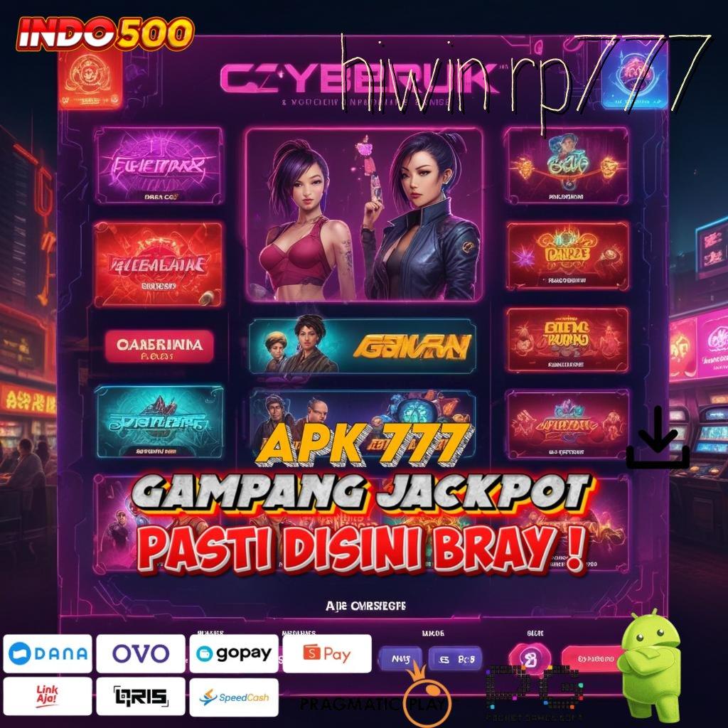 HIWIN RP777 Permainan Teknologi Mudah Jackpot Mahasiswa