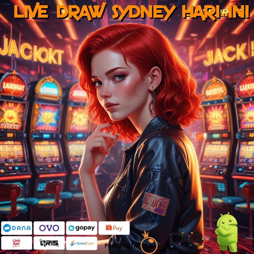 LIVE DRAW SYDNEY HARI INI @ surga para pemburu bonus