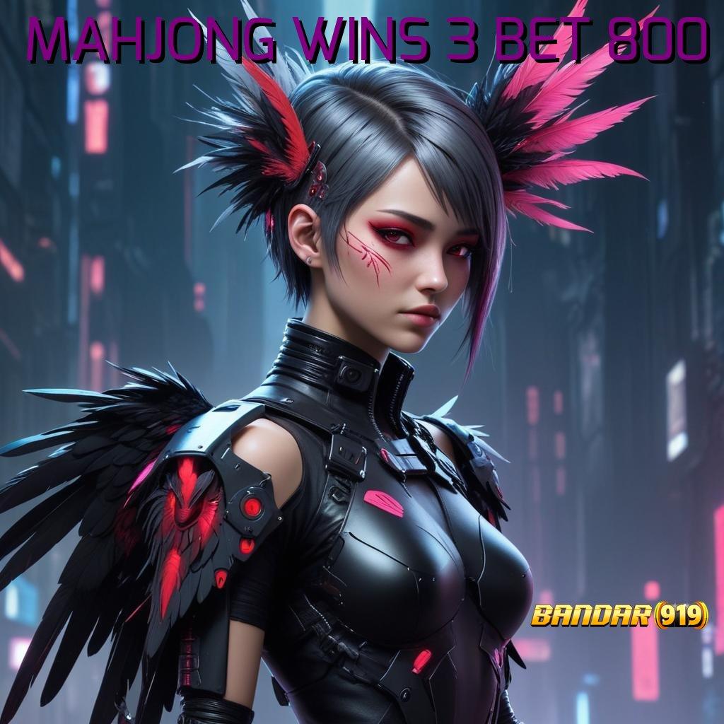 MAHJONG WINS 3 BET 800 ➜ Member Baru Agresif Wd Abis Bonus Spesial