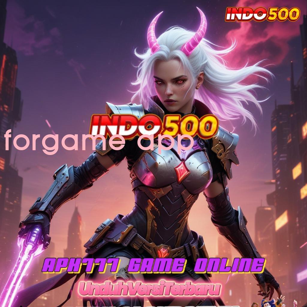 FORGAME APP bunga bank kompetitif